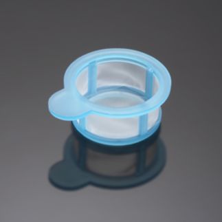 Filtro celular Cell Strainer de 40 µm y color azul, estéril, envase individual, 50 Uds.