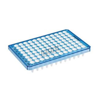 PLACA PCR TWIN TEC 96 POCILLOS REAL TIME SEMI FALDÓN 250 µL COLO