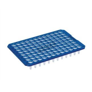PLACA PCR TWIN TEC 96 POCILLOS 150 µL SIN FALDÓN COLOR AZUL EPPE